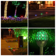 Solarek 3 Pcs Outdoor Solar Lights IP44 Waterproof Ball RGB Light Garden Decor Lamp