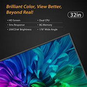 32In LED Smart TV 16:9 High Definition Television Internet TV