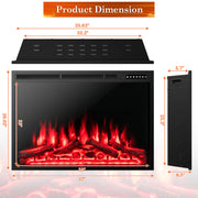 34/37" Recessed Electric Fireplace