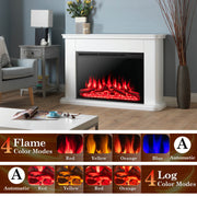 34/37" Recessed Electric Fireplace