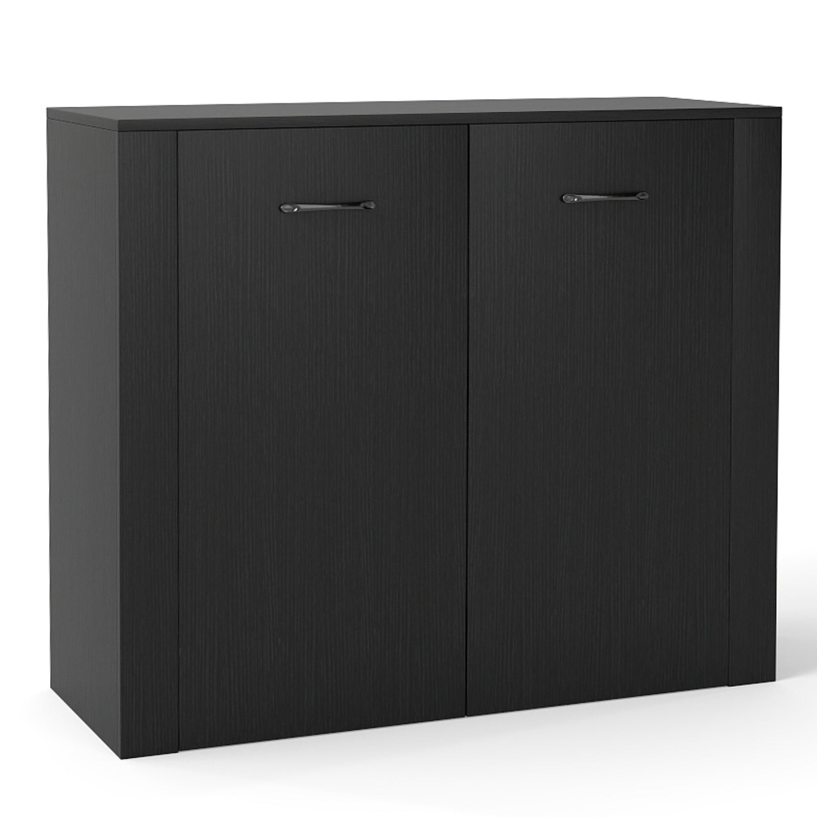 38" Buffet Modern Sideboard Cabinet with Storage-Black
