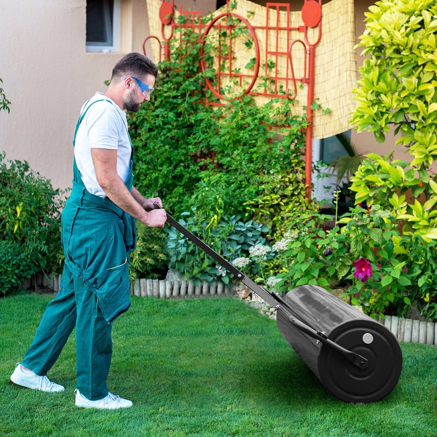 39 Inch Wide Push/Tow Lawn Roller