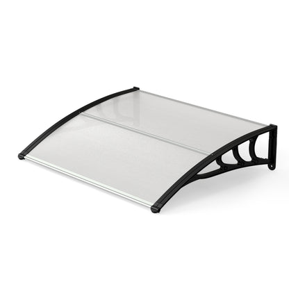 Door Awning 39x30 Inch Polycarbonate Window Canopy