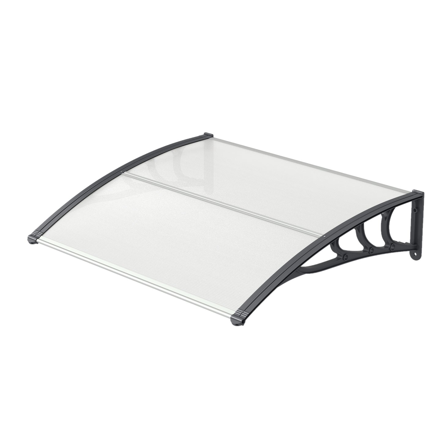 Door Awning 39x30 Inch Polycarbonate Window Canopy