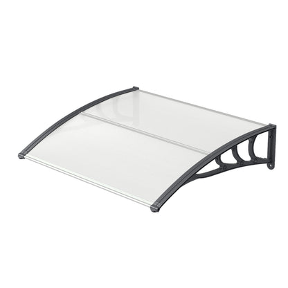 Door Awning 39x30 Inch Polycarbonate Window Canopy