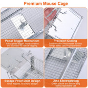 Dual Door Rat Trap Cage