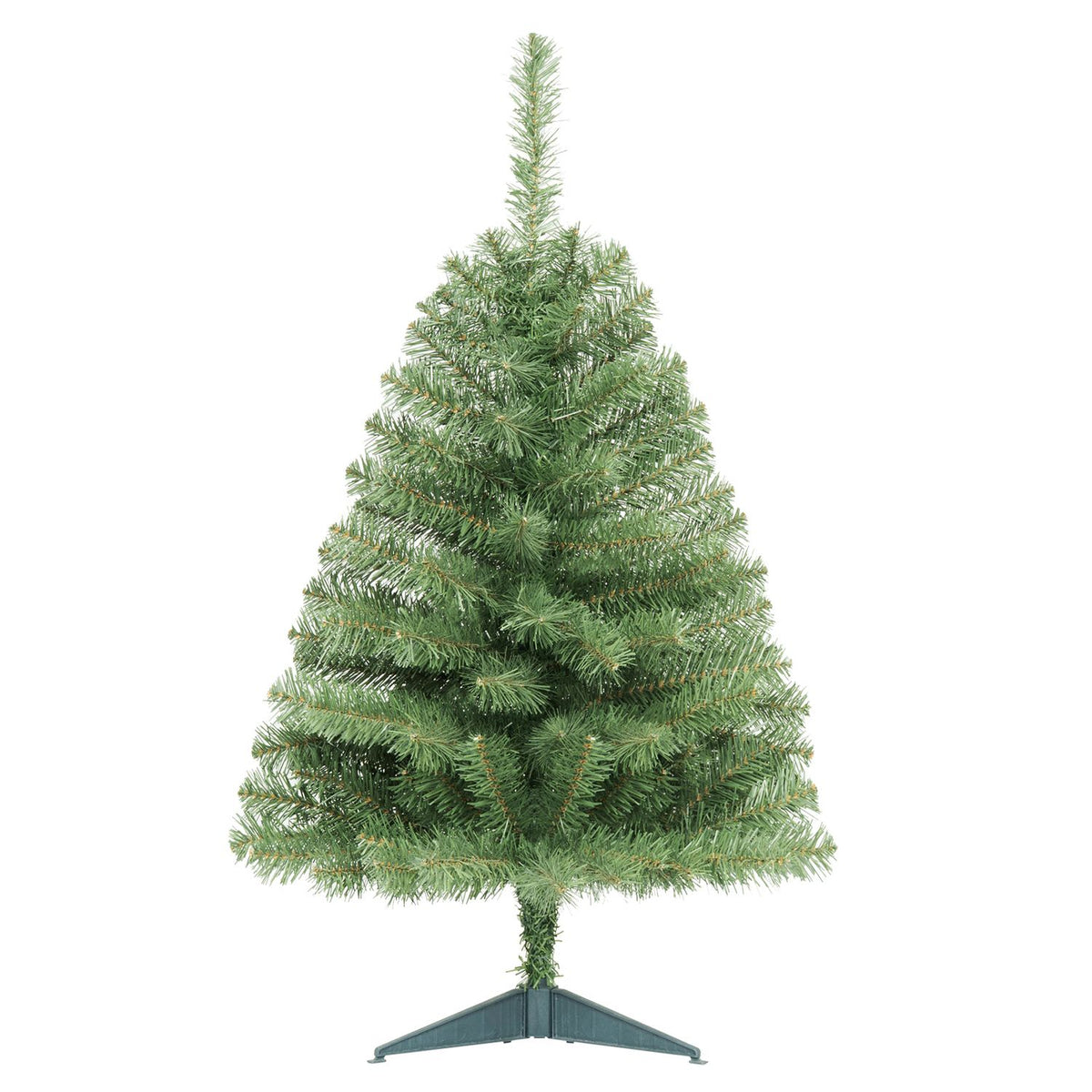 3 FT Mini Tabletop Christmas Tree with 113 Green PVC Branch Tips