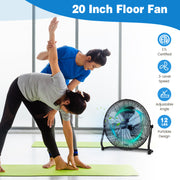 Tilt Floor Fan – 3-Speed