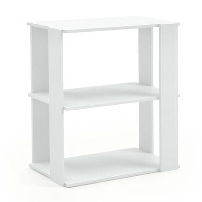 3-Tier Stackable Shoe Rack Set of 2 - White