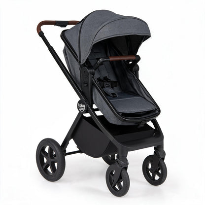 3-in-1 Convertible High Landscape Bassinet Stroller