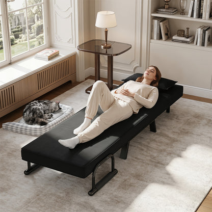 3-in-1 Folding Sofa Bed with Adjustable Backrest