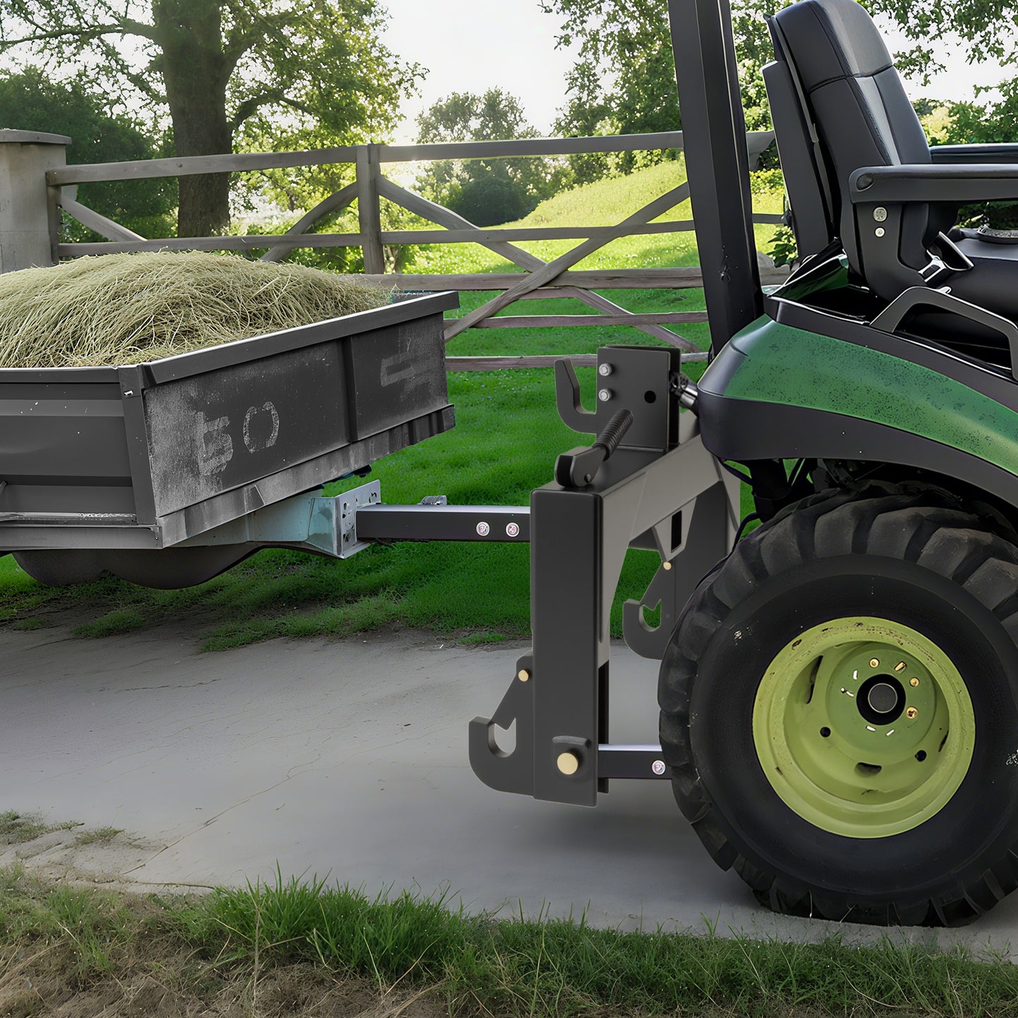 3-Point Quick Hitch with 5 Level Adjustable Bolt for Farming