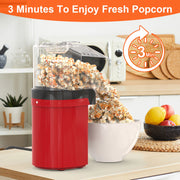 Easy Popcorn Maker with 8-Cup Capacity