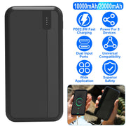 10000mAh PD22.5W Fast Charging Power Bank Fast Charger Portable Phone Charger with Type-C USB Cable Fit For IOS Phone 15/14 Samsung Galaxy S24 And Mor