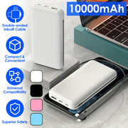 10000mAh Power Bank Portable Phone Charger External Battery Pack