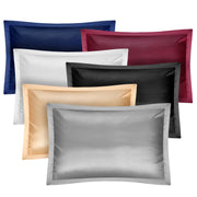 2 Pack Soft Silky Satin Pillow Case