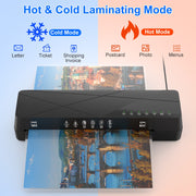 Fast Warm-Up A4 Laminator with Safety Features
