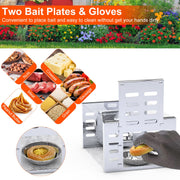 2Pcs Humane Rat Trap Catch and Release