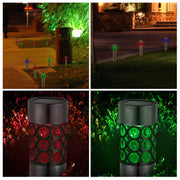 Solarek 6 Pack Outdoor Solar Light IP44 Waterproof RGB Garden Lamp Landscape Lawn Décor Light