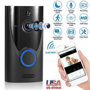 WiFi Video Doorbell Wireless Door Bell 720P HD WiFi Security Camera