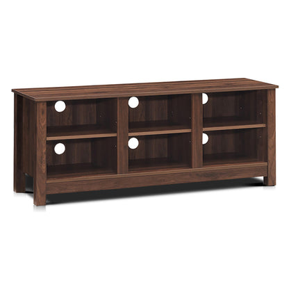 60 Inch Entertainment TV Stand Cabinet-Brown