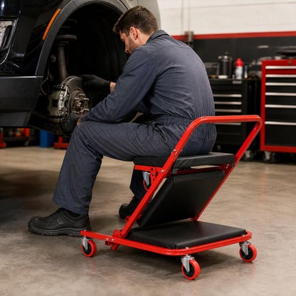 Foldable Mechanic Creeper 4-in-1 with 450 LBS Capacity