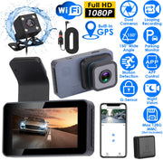 1080P Dual Lens Car Dash Cam Recorder