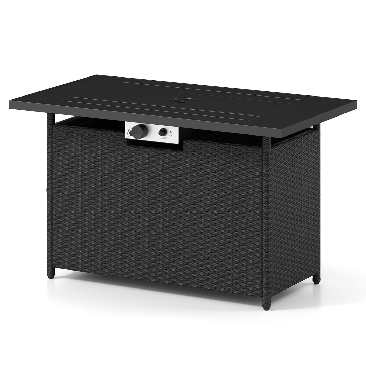 44.5" Propane Fire Pit Table with 50,000 BTU Burner