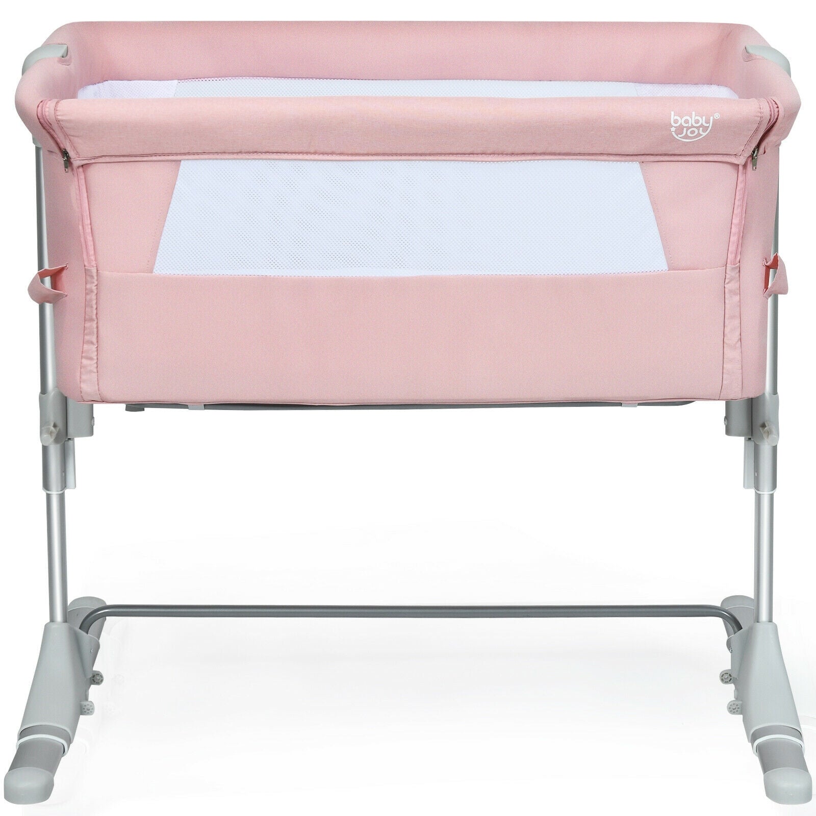 Travel Portable Baby Bed Side Sleeper Bassinet Crib with Carrying Bag-Blue - Pink