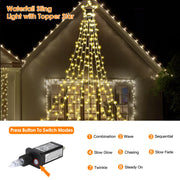 Christmas Hanging Waterfall String Light