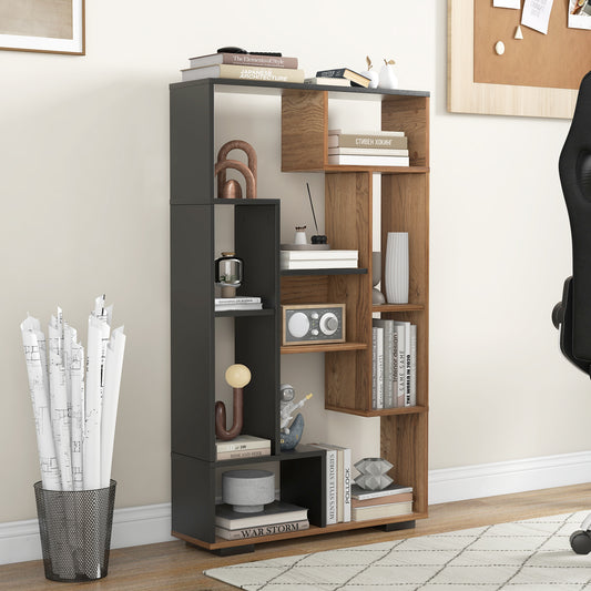 47-Inch Tall Bookshelf for Home Office Living Room