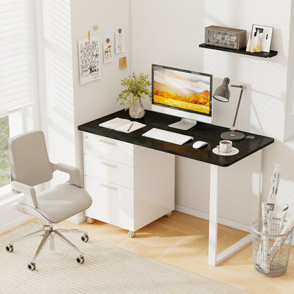 47‚Äù x 24‚Äù Universal Tabletop for Standard and Standing Desk Frame-Black