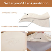 4-Pack Waterproof Stretch Chair Covers