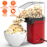 Easy Popcorn Maker with 8-Cup Capacity