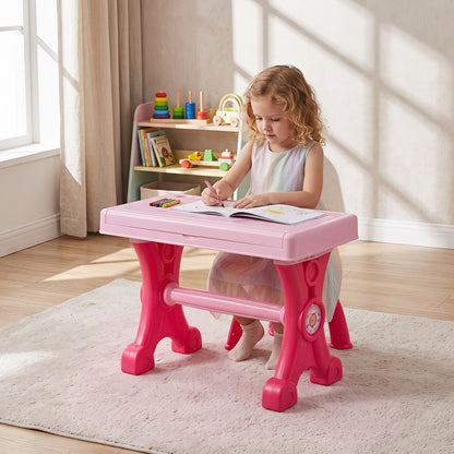 49-Key Kids Electric Piano Keyboard with Stool & Microphone