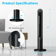 80° Oscillating Tower Fan