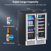 Dual Zone 24" Cooler