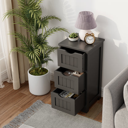 Foldable Utility Cart on 4 Rotate Wheels with Cup Holder