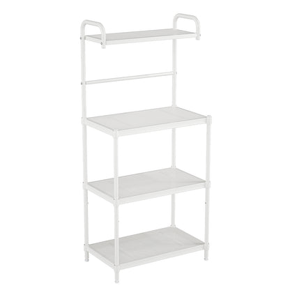 4-Tier Baker’s Rack Stand Shelves Kitchen Storage Rack Organizer - White