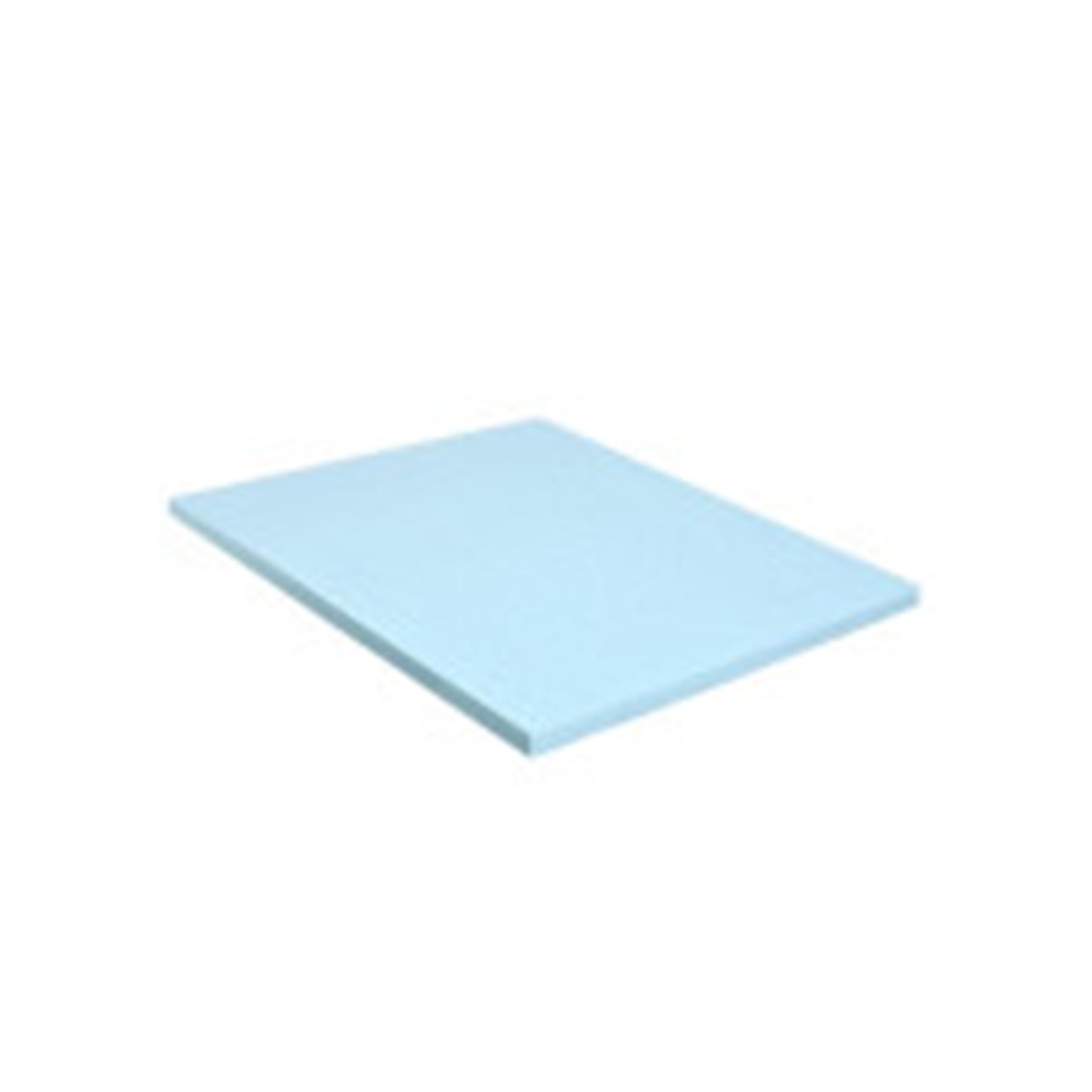4 Inch Gel Injection Memory Foam Mattress Top Ventilated Mattress Double Bed-Queen Size