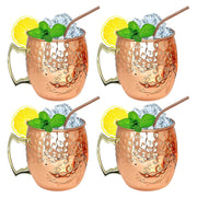 4Pcs Moscow Mule Mugs