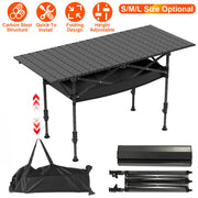 Adjustable Folding Camping Table