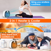 1000W Portable Electric Heater Cooler 3 Gear