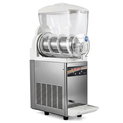 Commercial Slushy Machine 15L Single Tank 550W Freezer