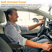 Car Armrest Pad Cover PU Leather Auto Center Console Seat Box Cover