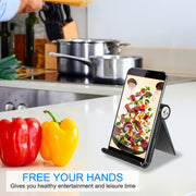 Desktop Phone Stand Tablet Holder 100° Adjustable Multi-Angle for Smartphone Pad E-Reader
