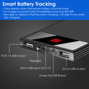 20000mAh Power Bank Ultra-thin With External Battery Pack