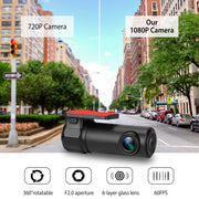 1080P Dash Cam Car Camera Recorder 170°HD