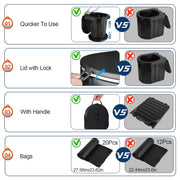 Portable Retractable Camping Toilet Kit