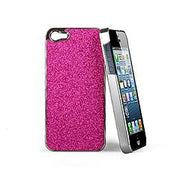 Glitter and Plating stick a skin cover case for iPhone 5